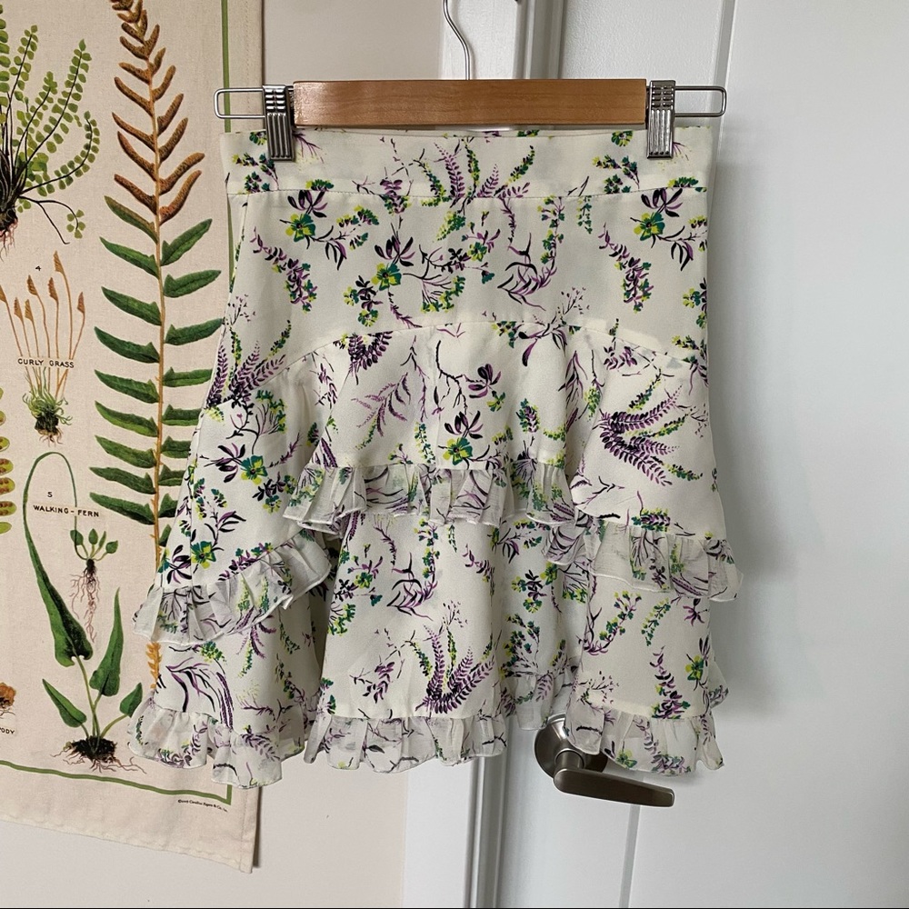 Topshop IDOL Tiered Skirt